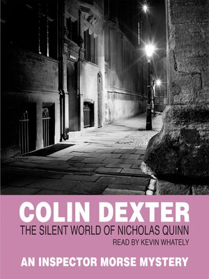 cover image of The Silent World of Nicholas Quinn